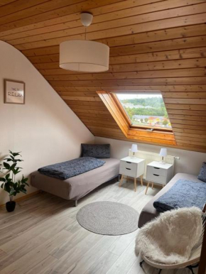 Ferien im idyllischen Odenwald mit Parkplatz vor dem Haus